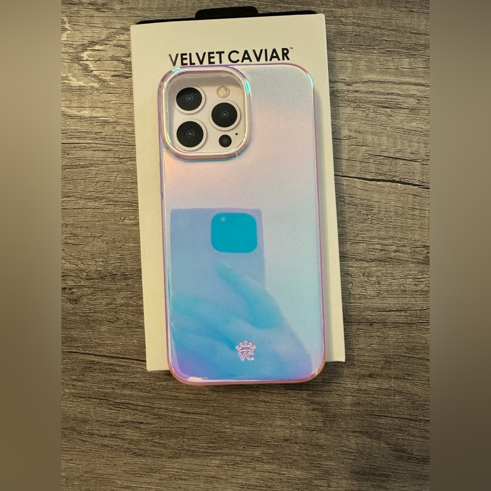 iPhone 14 Pro Max velvet caviar case